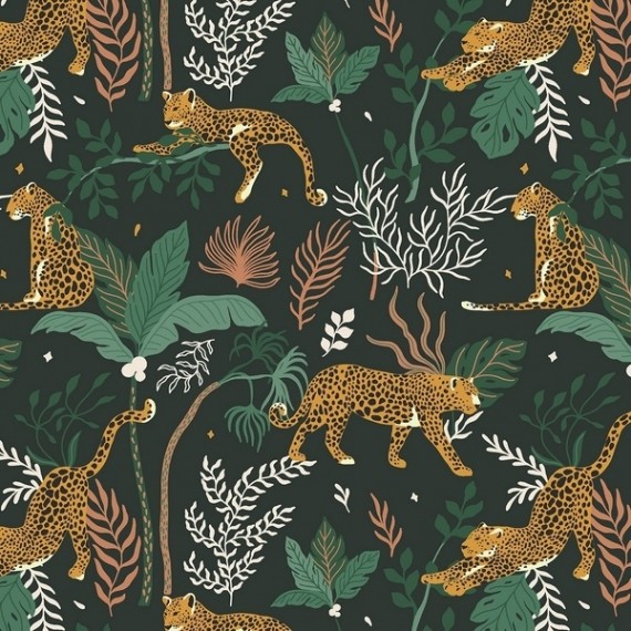 RJR Fabrics - Magic of Serengeti - Leopard - jungle