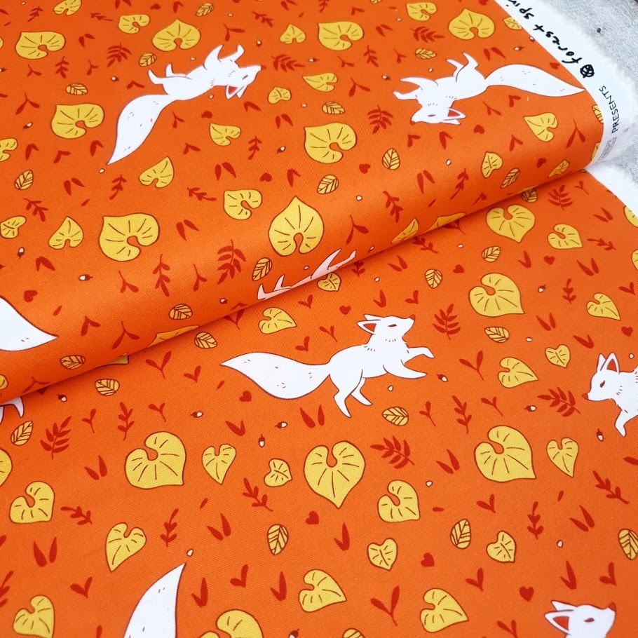 Windham Fabrics "Forest Spirit" Füchse orange
