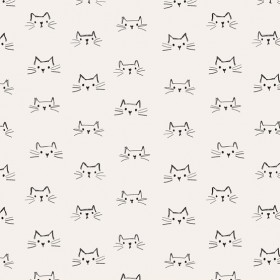 Windham Fabrics - Mod Cats - weiss