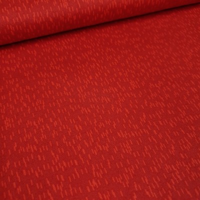 Reststück 66cmx112cm - Windham Fabrics "Bear Camp" - Sprinkle rot