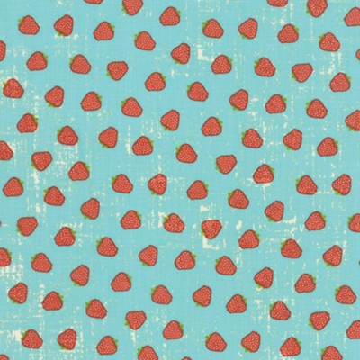 Moda Garden Project "Strawberries" aqua