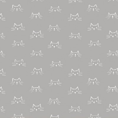 Windham Fabrics - Mod Cats - grau