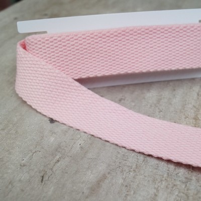 Gurtband rosa - 2m - 25mm breit