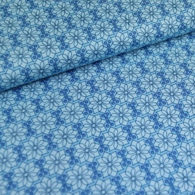 Makower - Color Collection blaue Blumen