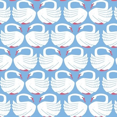 Cotton and Steel - Loving Swans - On a Springday