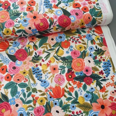 Cotton and Steel - Rifle Paper Co. - Wildwood - Garden Party