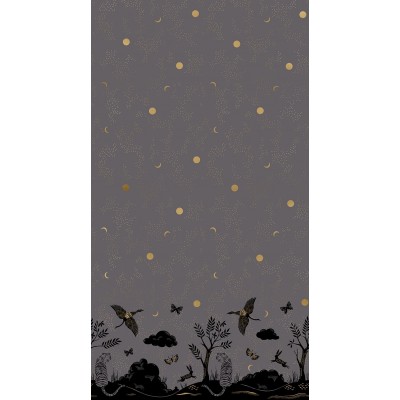Tigerfly Chrysalis Panel - Ruby Star Society - slate gray metallic