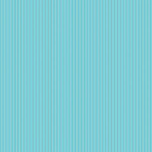 Riley Blake feine Streifen türkisblau-weiss