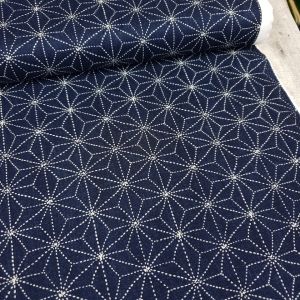 Quarter 50cmx56cm - Windham Fabrics "Stars" - indigo