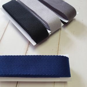 Gurtband dunkelblau - 2m - 30mm breit