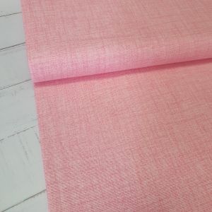 Hilco uni Dekostoff - coated - rosa melange