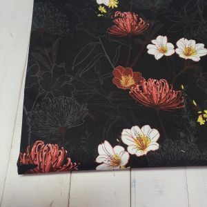 MYO Design Canvas - Blooming Garden - schwarz