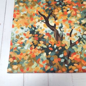MYO Design Canvas - Herbstblätterwald - orange