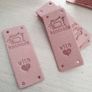 Handmade Label - rosa