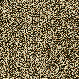 Makower - Around the World - Leopard yellow