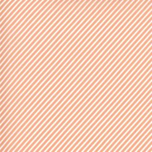 Quarter 50cmx56cm - Happy Days - Stripe peach - Moda Fabrics