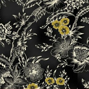 Windham Fabrics - Eliza - black metallic