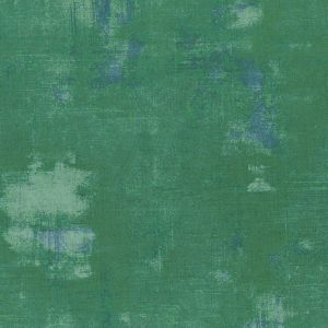 "Grunge" - deep jade - Moda Fabrics