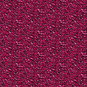 Makower - Jewel Tones - Leopard pink