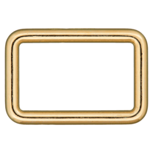 Rechteck-Ring gold - verschiedene Breiten