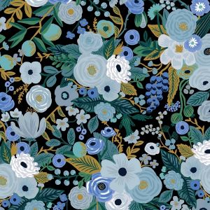 Cotton and Steel - Garden Party - Blue Fabric